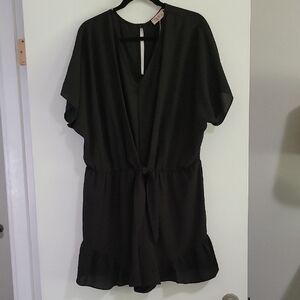 Spin 1X Black Romper